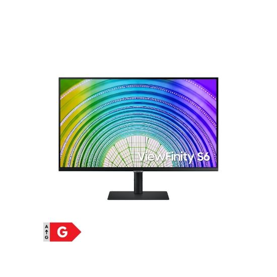 Image de Ecran ordinateur IPS 32" Samsung LS32A60PUUU, 81,3 cm (32"), 2560 x 1440 pixels, Quad HD, 5 ms, Noir