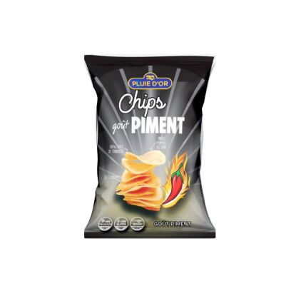 Image de Chips goût piment - Pluie D'Or - 120g