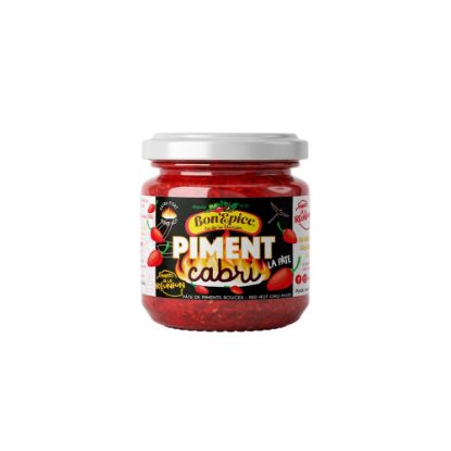 Image de Piment la pâte cabri - pâte de piment rouge - Bon'Epice - 180g