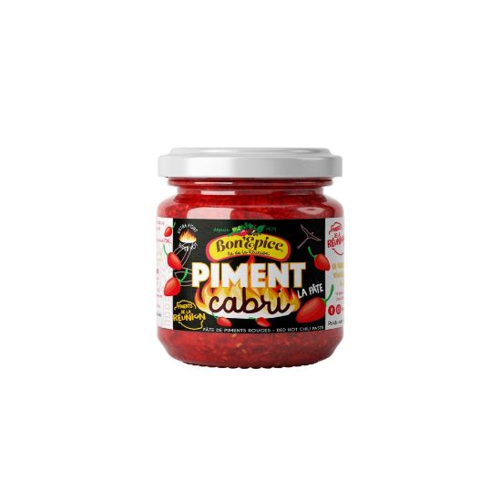 Image de Piment la pâte cabri - pâte de piment rouge - Bon'Epice - 180g