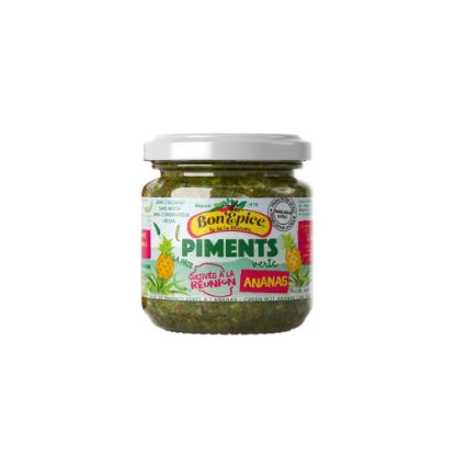 Image de Piment la pâte vert à l'ananas - Bon'Epice - 180g