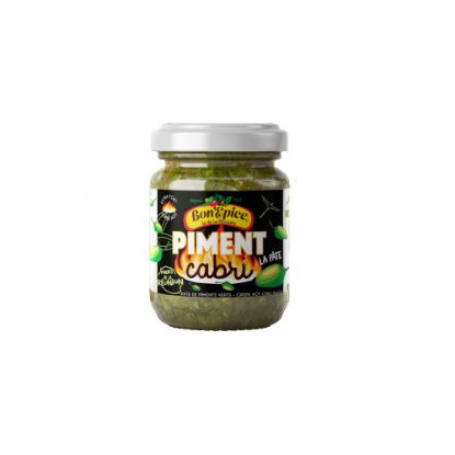 Image de Piment la pâte cabri - pâte de piment vert - Bon'Epice - 90g