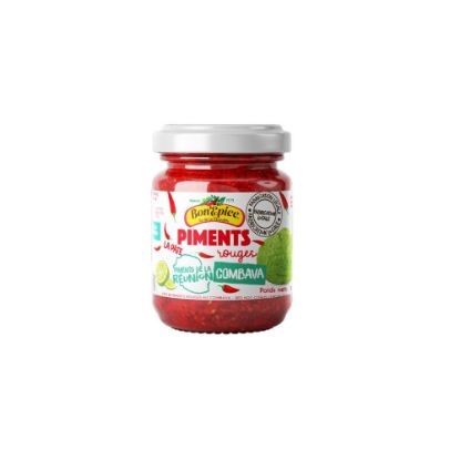 Image de Piment la pâte rouge au combava - Bon'Epice - 90g