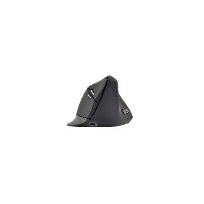 Image de Souris sans fil ergonomique verticale rechargeable pour droitier - Bluestork Ergo WL - noir