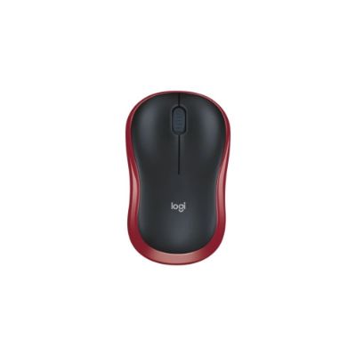 Souris sans fil compacte - Logitech M185 - rouge