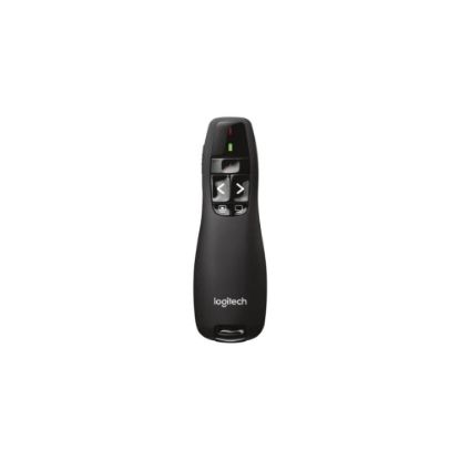 Image de Télécommande de présentation pointeur laser sans fil - Logitech R400 - noir