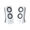 Image de Haut-parleurs 2.0 10W - Logitech Z200 - blanc