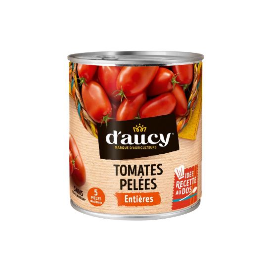 Image de Tomates pelées entières - D'Aucy - 800g