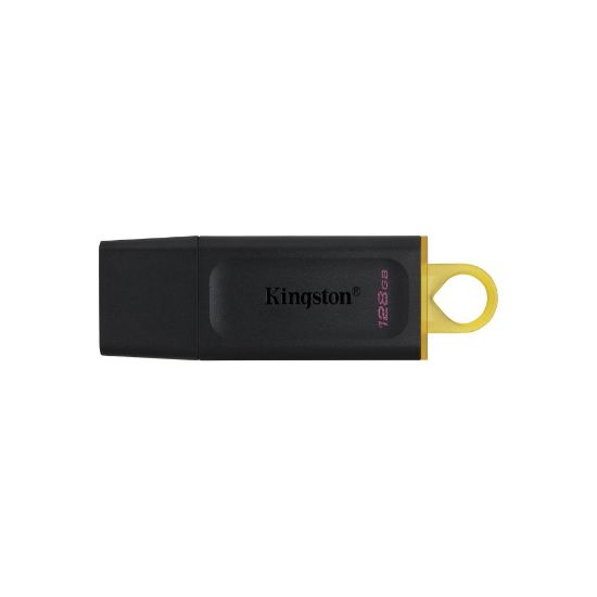 Picture of Clé USB 128Go avec capuchon de protection et anneaux pour porte-clés de couleur Kingston DataTraveler Exodia