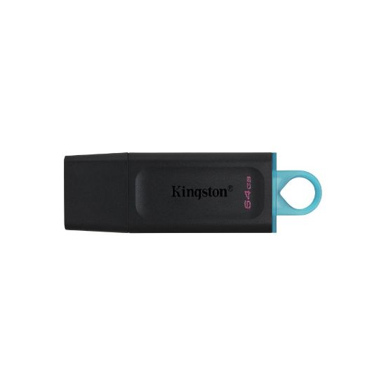 Clé USB 64Go avec capuchon de protection et anneaux pour porte-clés de  couleur Kingston DataTraveler Exodia