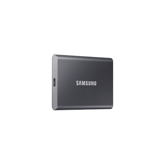 Disque dur externe portable SSD 1To USB 3.2 - Samsung T7 (Gris)    - Shopping et Courses en ligne, livrés à domicile ou au bureau,  7j/7 à la Réunion