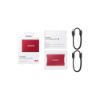 Picture of Disque dur externe portable SSD 2To USB 3.2 - Samsung T7 (Rouge)