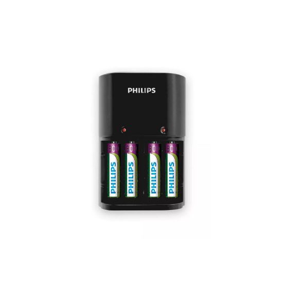 Picture of Chargeur de piles avec 4 piles AAA - Philips SCB1450NB/12