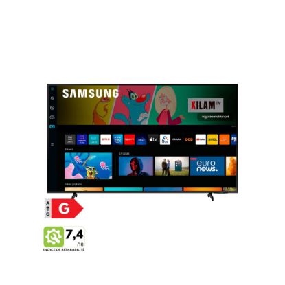 Image de Smart TV LED 4K 75" (190 CM) | HDR10+ | WI-FI/BLUETOOTH/AIRPLAY 2 | HDMI 2.0 / ALLM | SON 2.0 20W - Samsung UE75BU8005KXXC