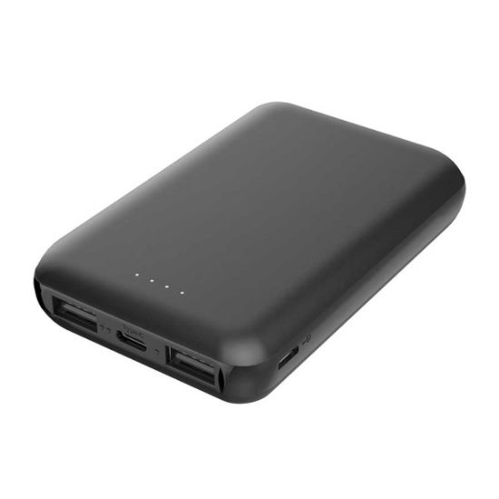 Picture of Batterie de secours ultra compacte - 5 000 mAh - Akashi - noir