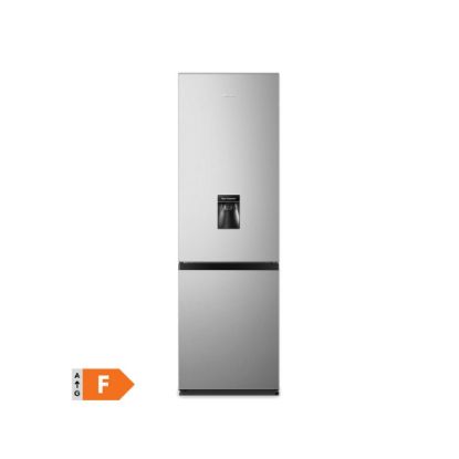 Image de Réfrigérateur combiné 268L | Distributeur d'eau avec réservoir - Hisense RB341D4WDF - Inox