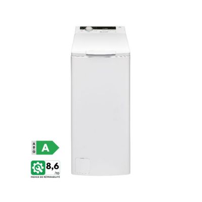 Lave-linge Top 7kg 1200tr/min | 15 programmes | Vapeur - Brandt BT37028Q