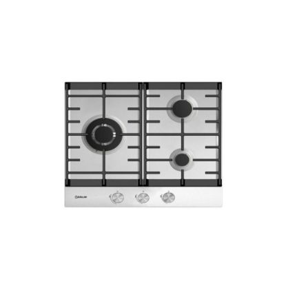 Image de Table de cuisson 3 feux gaz 6550W - Merlin M-PG630-I - inox