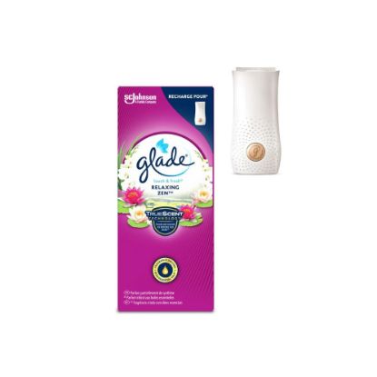 Image de Recharge pour diffuseur désodorisant Touch & Fresh Relaxing Zen Infusé aux Huiles Essentielles Glade, 1 recharge de 10mL