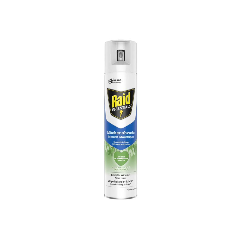 Répulsif Anti-Moustique À Base De Plante Action Rapide Raid, 350mL ...