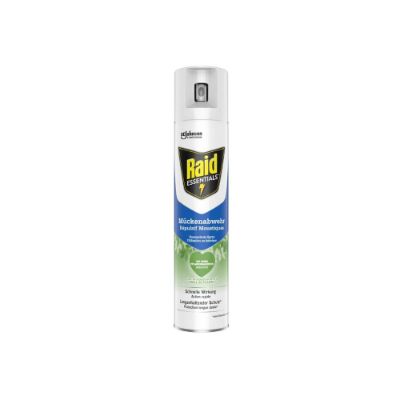 Répulsif Anti-Moustique À Base De Plante Action Rapide Raid, 350mL