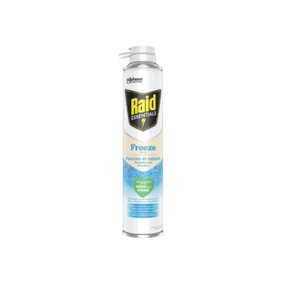 Spray Anti-Rampants Fourmis Et Cafards Freeze Raid, 350mL
