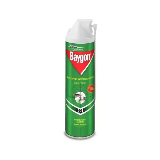 Image de Spray Anti-Rampants Fourmis Et Cafards Protection De La Cuisine Action Rapide Protection Longue Durée Baygon, 400mL