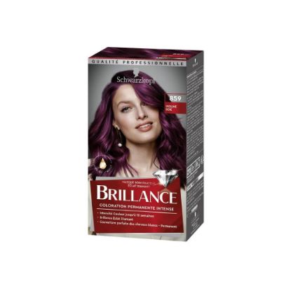 Image de Schwarzkopf Brillance coloration permanate intense, Violine Soie 859