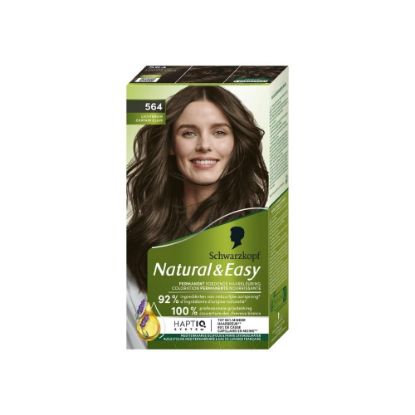 Image de Schwarzkopf Natural & Easy Coloration Permanente 564 Châtain Clair