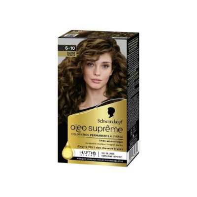 Schwarzkopf Oleo Suprême Coloration à l’huile Permanente 6-10 Blond Foncé