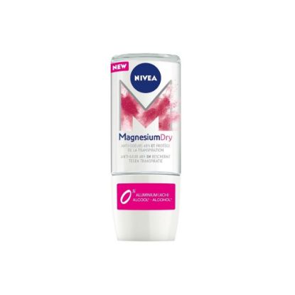 Image de Déodorant Bille anti-odeurs 0% alcool et aluminium Nivea MAGNESIUM DRY, 50mL