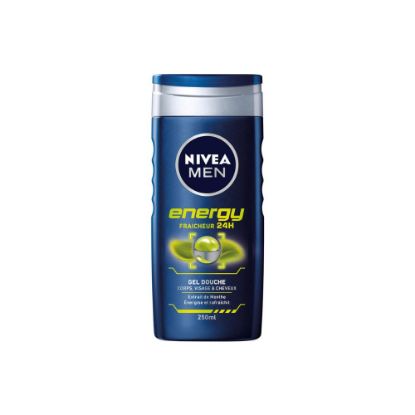 Picture of Gel douche 3en1 visage corps et cheveux Nivea Men ENERGY, 250mL