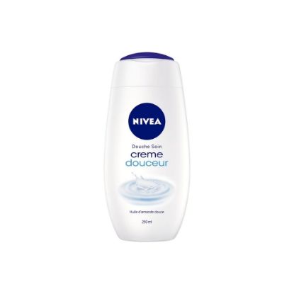 Image de Gel douche Huile d'Amande Douce Nivea, 250mL