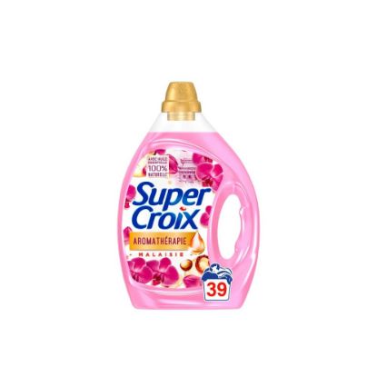 Image de Lessive liquide Super Croix Aromathérapie Malaisie , 1,95L , 39 lavages