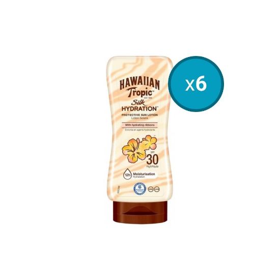 Image de Lotion Solaire Silk Hydratation SPF30 Hawaiian Tropic, 180mL