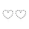 Picture of Boucles d'oreilles coeur puces modernes - LUZ