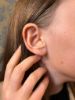 Image de Boucles d'oreilles coeur puces modernes - LUZ