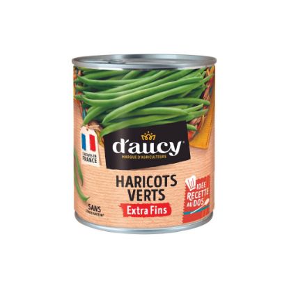 Picture of Haricots verts Extra fins - D'Aucy - 400g