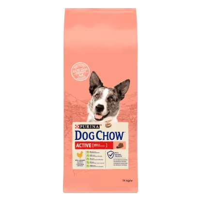 Purina Dog Chow Adult Active Poulet 14kg