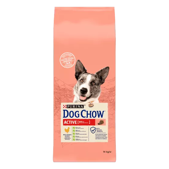 Purina Dog Chow Adult Active Poulet 14kg