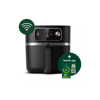 Friteuse sans huile Airfryer XXL 8,3L 22-en-1, Jusqu'à 7 portions - Philips Série 7000 Connecté - HD9880/90