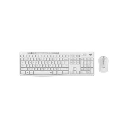 Image de Pack clavier et souris sans fil Logitech MK295 Silent Touch - blanc