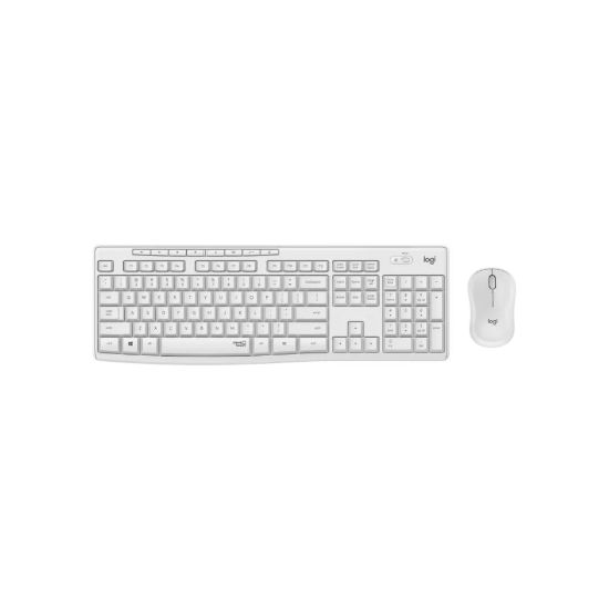 Image de Pack clavier et souris sans fil Logitech MK295 Silent Touch - blanc