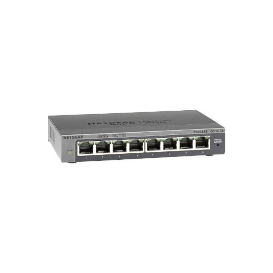 Image de Switch 8 Ports Gigabit Série Plus - Netgear Switches Gigabit Série Plus (GS108E)