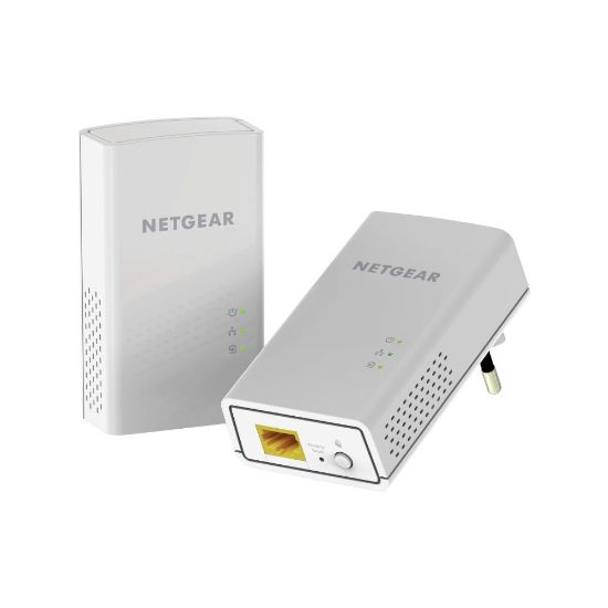 Image de Kit de 2 CPL 1000 Mbit/s avec prise murale - Netgear CPL PL1000 (PL1000)