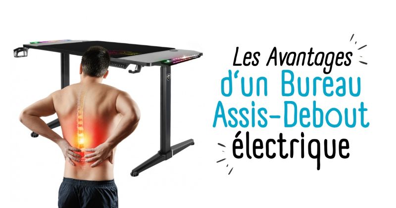 Image pour blog post Les bureaux assis-debout électriques : L'allié indispensable pour votre bien-être au travail