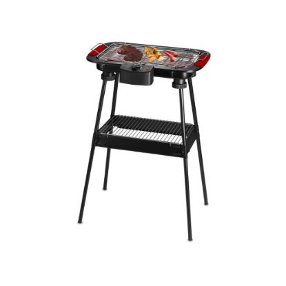 Image de Barbecue Electrique sur Pieds ou de Table - Techwood TBQ-825P