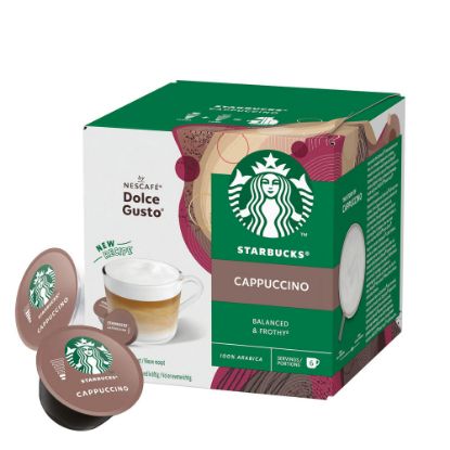 Starbucks By Nescafé Dolce Gusto Cappuccino 6 boissons