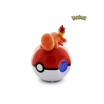 RADIO-RÉVEIL LUMINEUX NUMÉRIQUE POKÉMON SALAMÈCHE - Teknofun