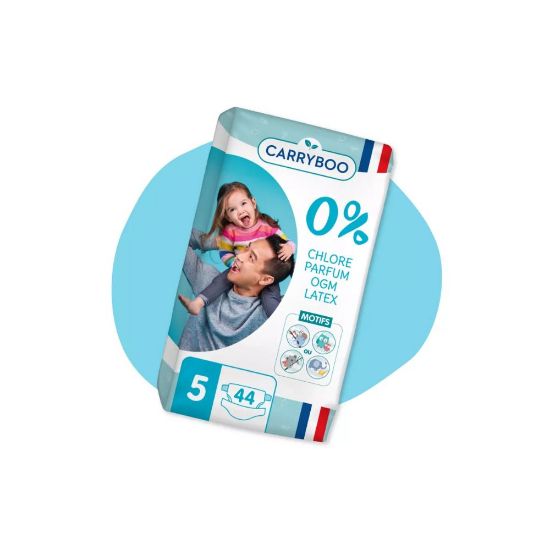 Picture of Couches écologiques Taille 5, 12-25kg - Carryboo - 44 couches